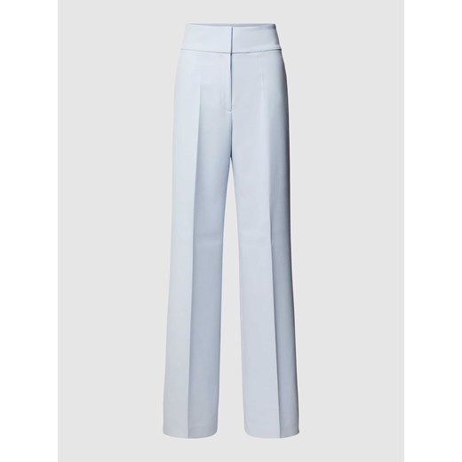 Spodnie do garnituru z zakładkami w pasie model ‘Himia’ ze sklepu Peek&Cloppenburg  w kategorii Spodnie damskie - zdjęcie 169443352