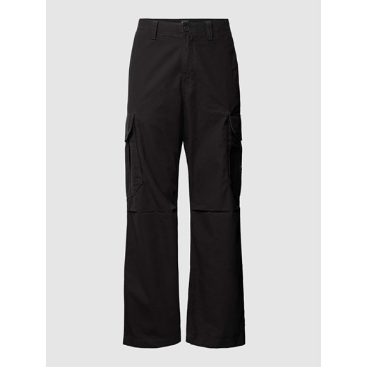 Spodnie cargo z detalem z logo model ‘AIDEN’ ze sklepu Peek&Cloppenburg  w kategorii Spodnie męskie - zdjęcie 169443411