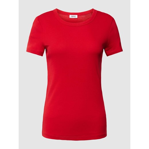 T-shirt z okrągłym dekoltem ze sklepu Peek&Cloppenburg  w kategorii Bluzki damskie - zdjęcie 169443510