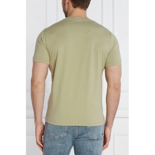 T-shirt męski Aeronautica Militare z krótkimi rękawami z bawełny 