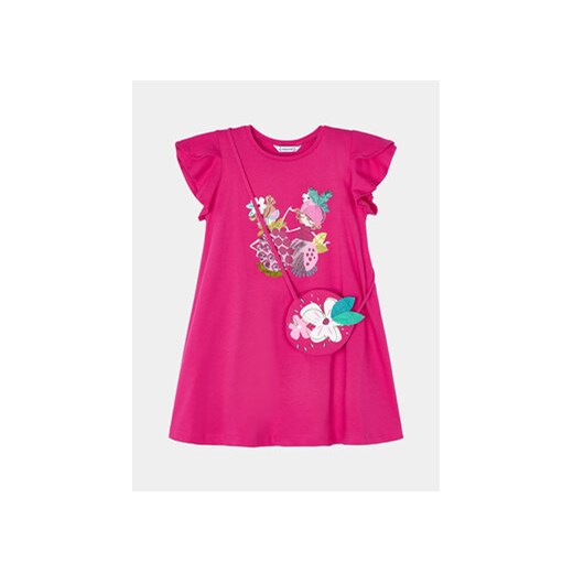 Mayoral Sukienka codzienna 3948 Różowy Regular Fit ze sklepu MODIVO w kategorii Sukienki dziewczęce - zdjęcie 169449940