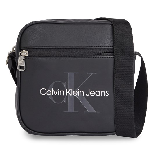 Saszetka Calvin Klein Jeans Monogram Soft Sq Camerabag18 K50K511826 Black BEH ze sklepu eobuwie.pl w kategorii Torby męskie - zdjęcie 169452603