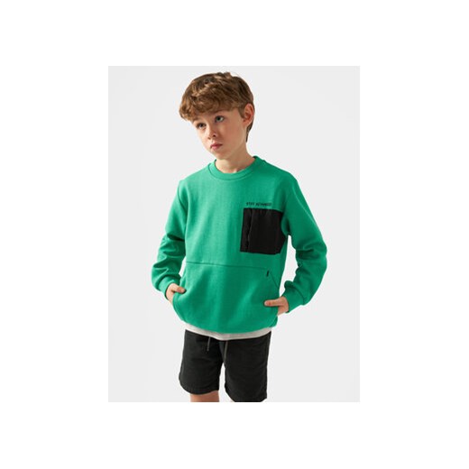 Mayoral Bluza 6468 Zielony Regular Fit ze sklepu MODIVO w kategorii Bluzy chłopięce - zdjęcie 169452902