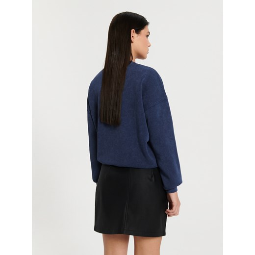 Spódnica Sinsay skórzana czarna 