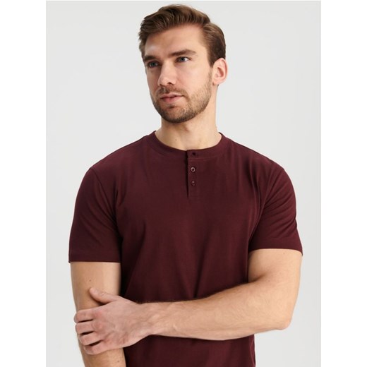 Sinsay - Koszulka - czerwony ze sklepu Sinsay w kategorii T-shirty męskie - zdjęcie 169455880