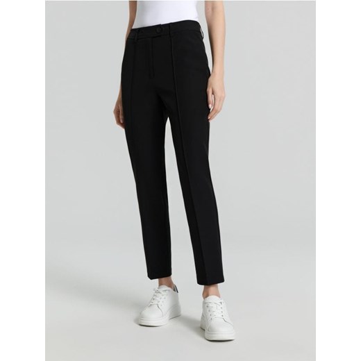 Sinsay - Spodnie eleganckie - czarny ze sklepu Sinsay w kategorii Spodnie damskie - zdjęcie 169455884