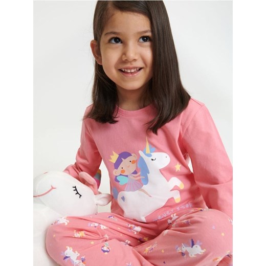 Sinsay - Piżama - różowy ze sklepu Sinsay w kategorii Piżamy dziecięce - zdjęcie 169455910