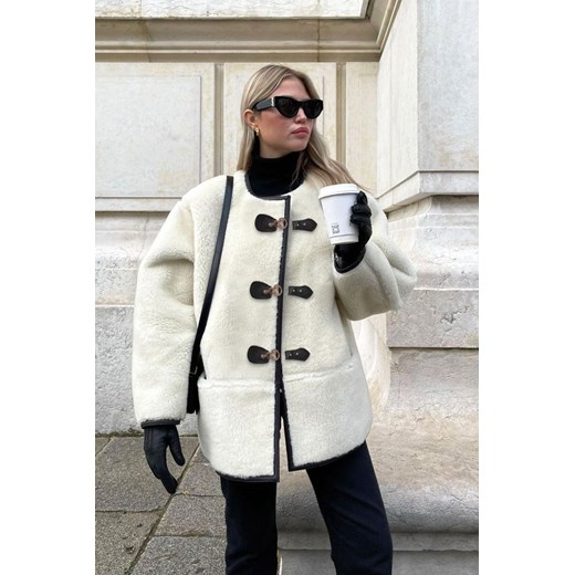 Płaszcz MEROFA ze sklepu Ivet Shop w kategorii Płaszcze damskie - zdjęcie 169458553