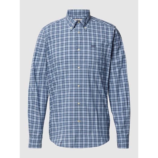 Koszula casualowa o kroju tailored fit ze wzorem w kratę model ‘Lomond’ Barbour L Peek&Cloppenburg 