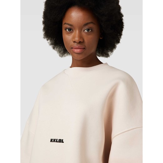 Bluza o kroju oversized z wyhaftowanym logo model ‘Sold Out’ Karo Kauer XS Peek&Cloppenburg 
