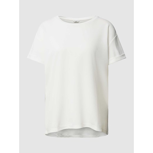 T-shirt z okrągłym dekoltem model ‘Amana’ Mbym M Peek&Cloppenburg 