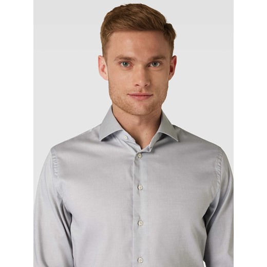 Koszula biznesowa o kroju slim fit z kołnierzykiem typu cutaway model ‘CUTAWAY’ Profuomo 42 Peek&Cloppenburg 