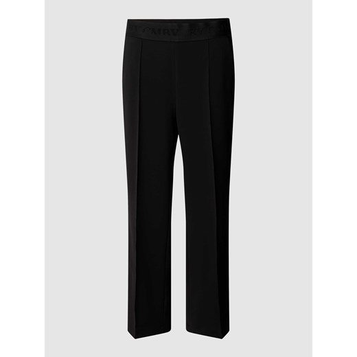 Spodnie materiałowe z szeroką nogawką i zakładkami w pasie model ‘CAMERON’ ze sklepu Peek&Cloppenburg  w kategorii Spodnie damskie - zdjęcie 169459283