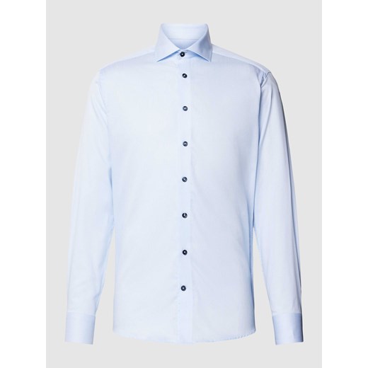 Koszula biznesowa o kroju slim fit z kołnierzykiem typu kent model ‘WOODSON’ ze sklepu Peek&Cloppenburg  w kategorii Koszule męskie - zdjęcie 169459434