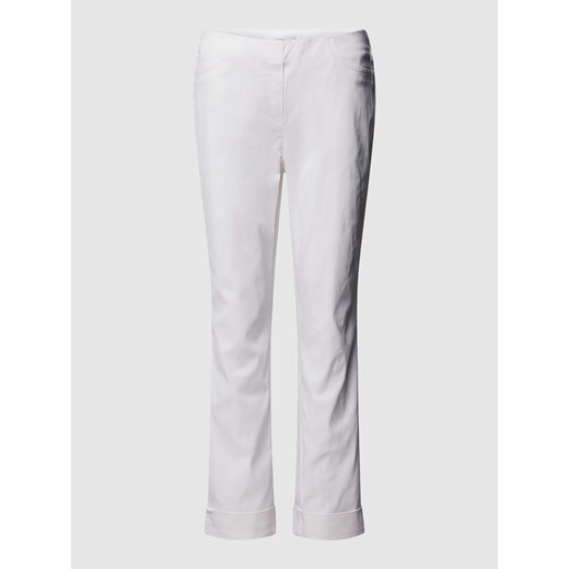 Spodnie o skróconym kroju regular fit model ‘IGOR’ ze sklepu Peek&Cloppenburg  w kategorii Spodnie damskie - zdjęcie 169459600