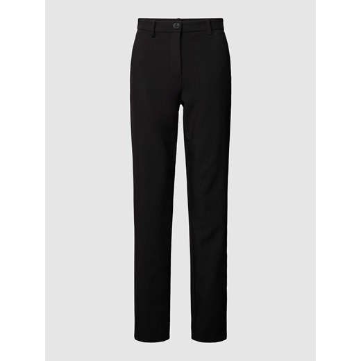 Spodnie materiałowe o kroju regular fit w jednolitym kolorze model ‘BELLA’ ze sklepu Peek&Cloppenburg  w kategorii Spodnie damskie - zdjęcie 169459632
