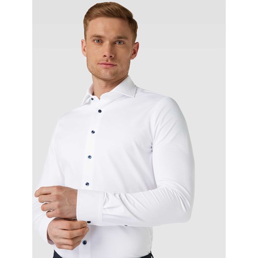 Koszula biznesowa o kroju slim fit z kołnierzykiem typu cutaway Profuomo 41 Peek&Cloppenburg 