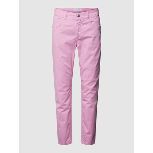 Spodnie o kroju slim fit z zapięciem na guzik model ‘ORNELLA’ ze sklepu Peek&Cloppenburg  w kategorii Spodnie damskie - zdjęcie 169459642