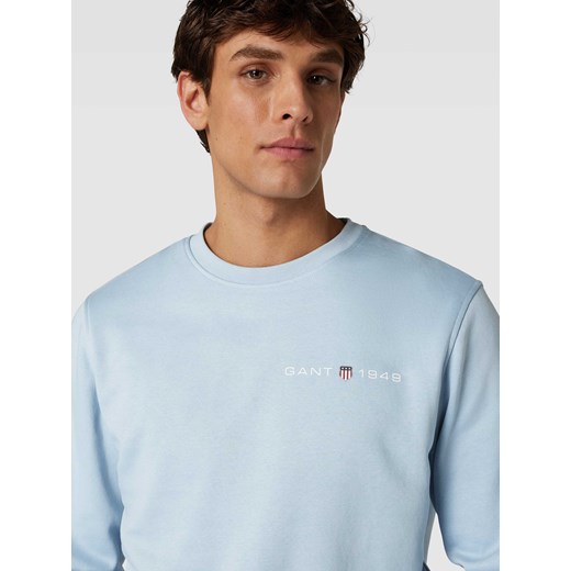 Bluza z nadrukiem z logo Gant M Peek&Cloppenburg 