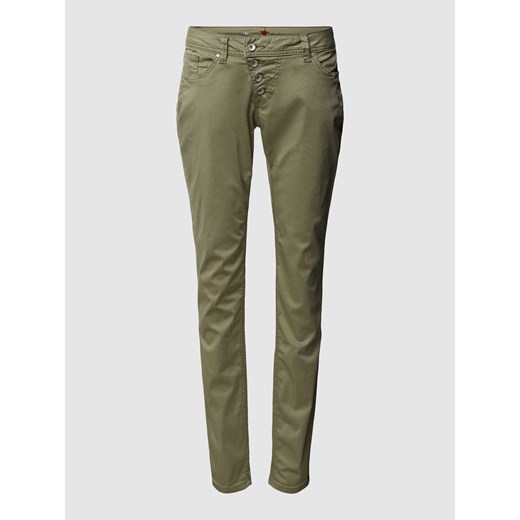 Spodnie o kroju slim fit z 5 kieszeniami model ‘Malibu’ ze sklepu Peek&Cloppenburg  w kategorii Spodnie damskie - zdjęcie 169460100