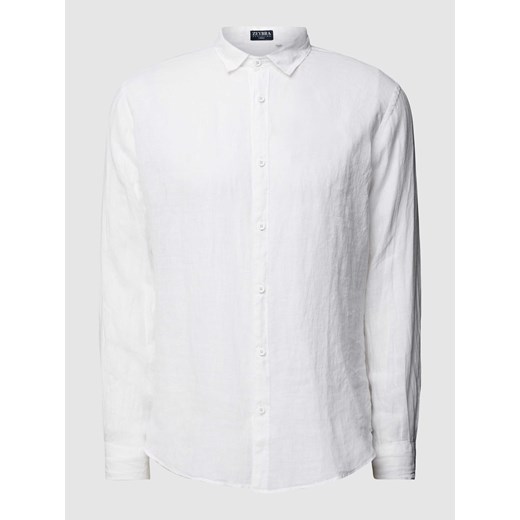Koszula casualowa z lnu model ‘Camicia’ ze sklepu Peek&Cloppenburg  w kategorii Koszule męskie - zdjęcie 169460111