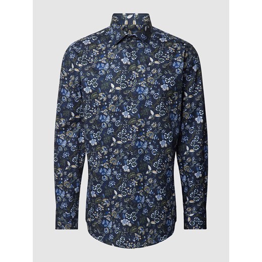 Koszula biznesowa o kroju regular fit z kołnierzykiem typu kent ze sklepu Peek&Cloppenburg  w kategorii Koszule męskie - zdjęcie 169460150