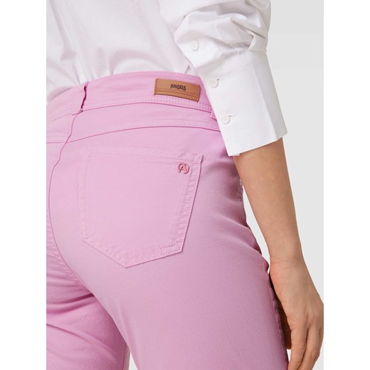 Spodnie o kroju slim fit z zapięciem na guzik model ‘ORNELLA’ 38 Peek&Cloppenburg 