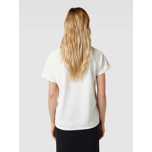 T-shirt z okrągłym dekoltem model ‘Amana’ Mbym XS Peek&Cloppenburg 