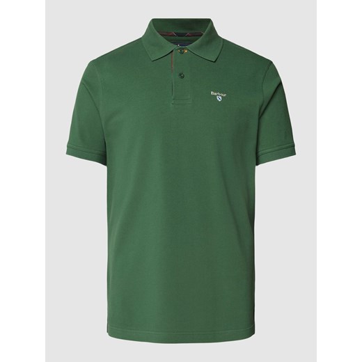 Koszulka polo z krótką listwą guzikową ze sklepu Peek&Cloppenburg  w kategorii T-shirty męskie - zdjęcie 169460331