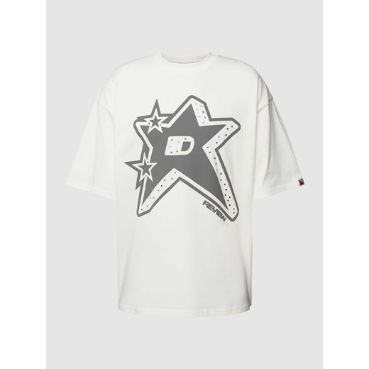 T-shirt typu oversized z nadrukiem z motywem ze sklepu Peek&Cloppenburg  w kategorii T-shirty męskie - zdjęcie 169460481