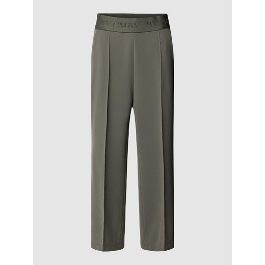 Spodnie materiałowe z szeroką nogawką i zakładkami w pasie model ‘CAMERON’ ze sklepu Peek&Cloppenburg  w kategorii Spodnie damskie - zdjęcie 169460571