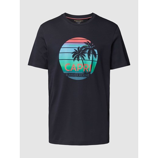 T-shirt z nadrukowanym motywem ze sklepu Peek&Cloppenburg  w kategorii T-shirty męskie - zdjęcie 169460620