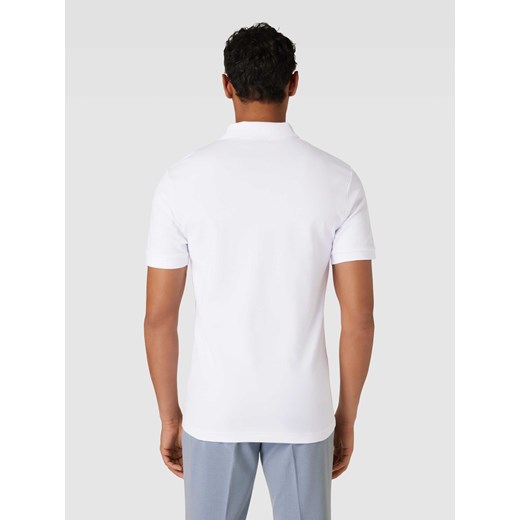 Koszulka polo o kroju slim fit z krótką listwą guzikową XL Peek&Cloppenburg 