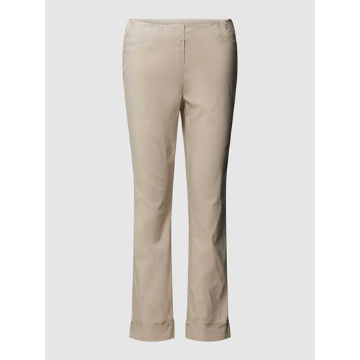 Spodnie o skróconym kroju regular fit model ‘IGOR’ ze sklepu Peek&Cloppenburg  w kategorii Spodnie damskie - zdjęcie 169460823