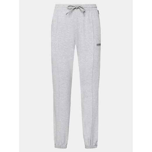 Napapijri Spodnie dresowe Iaato NP0A4HOA Szary Regular Fit Napapijri S MODIVO