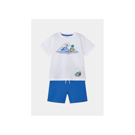 Mayoral Komplet t-shirt i spodenki 3610 Niebieski Regular Fit ze sklepu MODIVO w kategorii Komplety chłopięce - zdjęcie 169462933