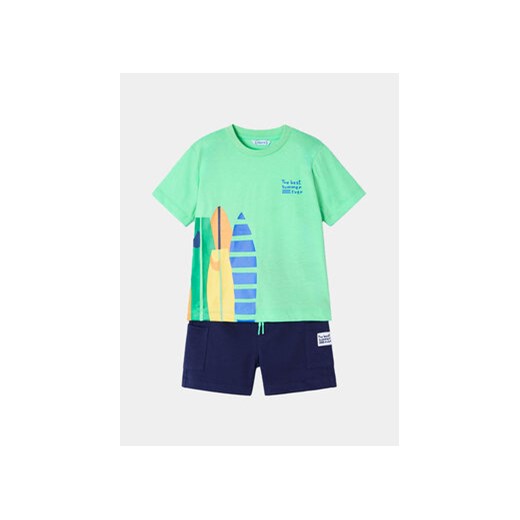 Mayoral Komplet t-shirt i spodenki 3603 Kolorowy Regular Fit ze sklepu MODIVO w kategorii Komplety chłopięce - zdjęcie 169463080