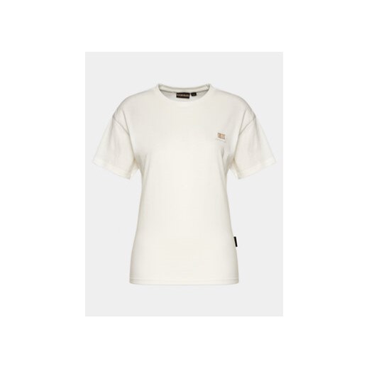 Napapijri T-Shirt S-Nina NP0A4H87 Biały Regular Fit Napapijri S MODIVO