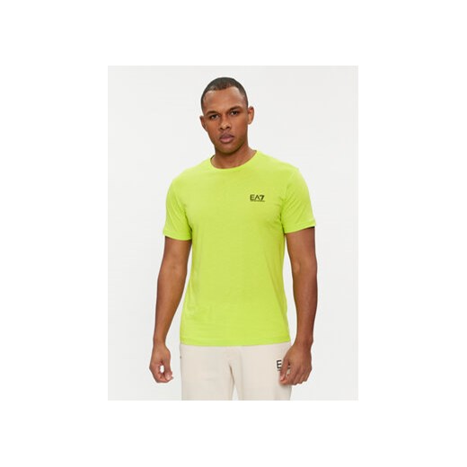 EA7 Emporio Armani T-Shirt 8NPT51 PJM9Z 1873 Zielony Regular Fit ze sklepu MODIVO w kategorii T-shirty męskie - zdjęcie 169463154