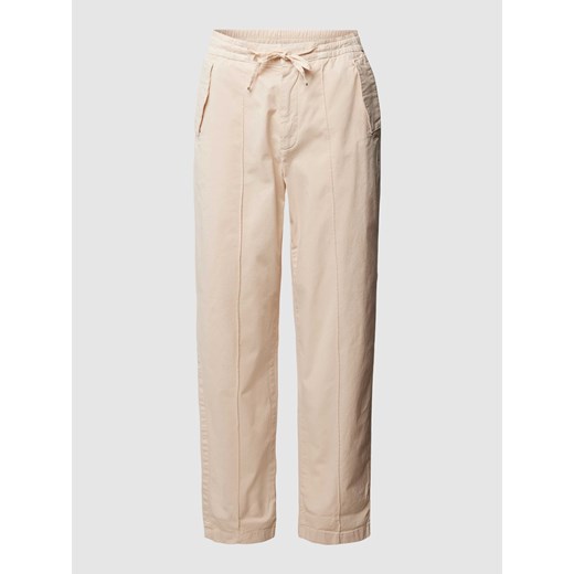 Spodnie materiałowe z prostą nogawką w kant model ‘Teresina’ ze sklepu Peek&Cloppenburg  w kategorii Spodnie damskie - zdjęcie 169466153