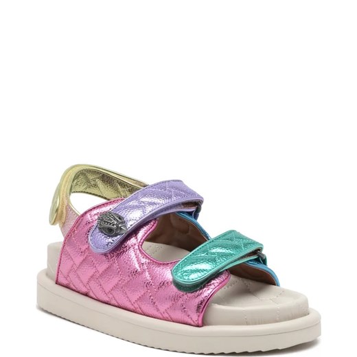 Sandały damskie Kurt Geiger różowe casual z klamrą