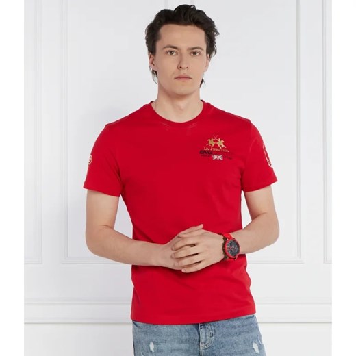 La Martina t-shirt męski z krótkim rękawem