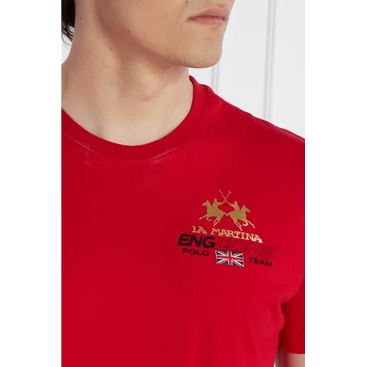 La Martina t-shirt męski z krótkim rękawem