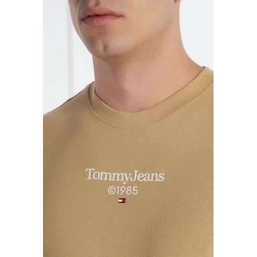 T-shirt męski Tommy Jeans z krótkim rękawem bawełniany