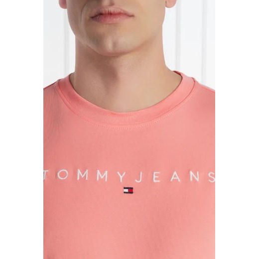 Tommy Jeans T-shirt LINEAR LOGO TEE EXT | Regular Fit Tommy Jeans M Gomez Fashion Store
