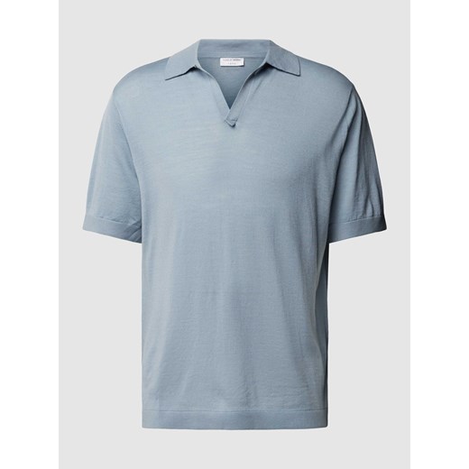 Koszulka polo o kroju regular fit z dekoltem w serek model ‘BEKER’ ze sklepu Peek&Cloppenburg  w kategorii T-shirty męskie - zdjęcie 169484131