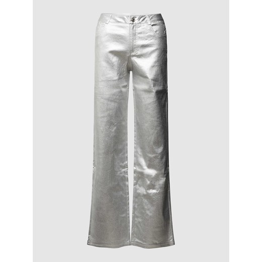 Spodnie o rozkloszowanym kroju model ‘OUR FAVOURITE TUNES’ ze sklepu Peek&Cloppenburg  w kategorii Spodnie damskie - zdjęcie 169484301