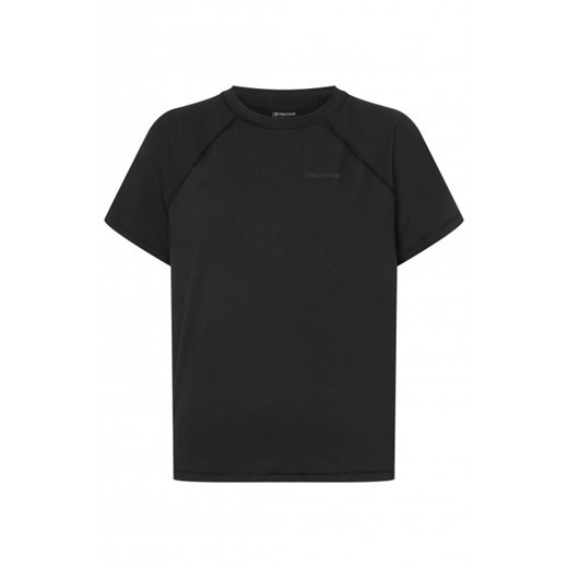 Damska koszulka treningowa Marmot Windridge Short-Sleeve T-Shirt - czarna ze sklepu Sportstylestory.com w kategorii Bluzki damskie - zdjęcie 169485680