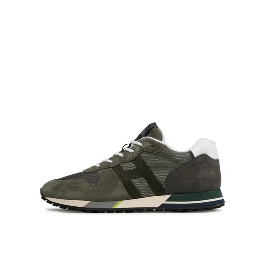 HOGAN Sneakersy HXM3830AN51MVC Zielony Hogan 42 wyprzedaż MODIVO
