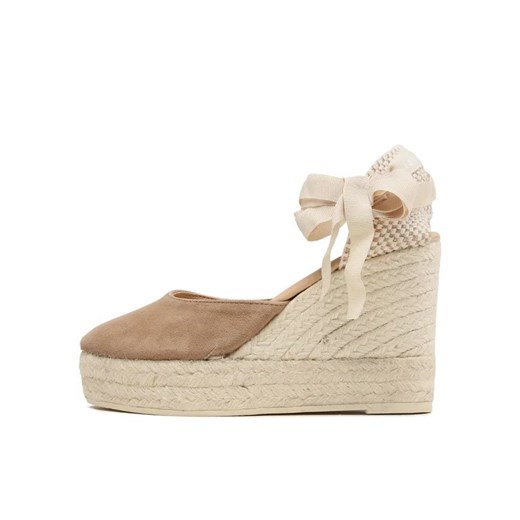 Manebi Espadryle Wedge Espadrilles W 1.9 WV Brązowy Manebi 41 MODIVO